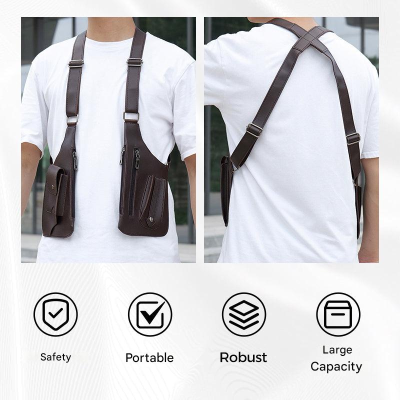 Torba męska odporna na kradzież – ShadowCarry Pro-Czarny-Trend Polska
