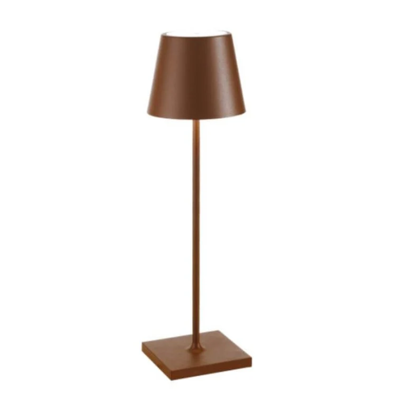 Touch-Sensitive LED Lampa Stołowa - LumiFlex-Brązowy-Trend Polska