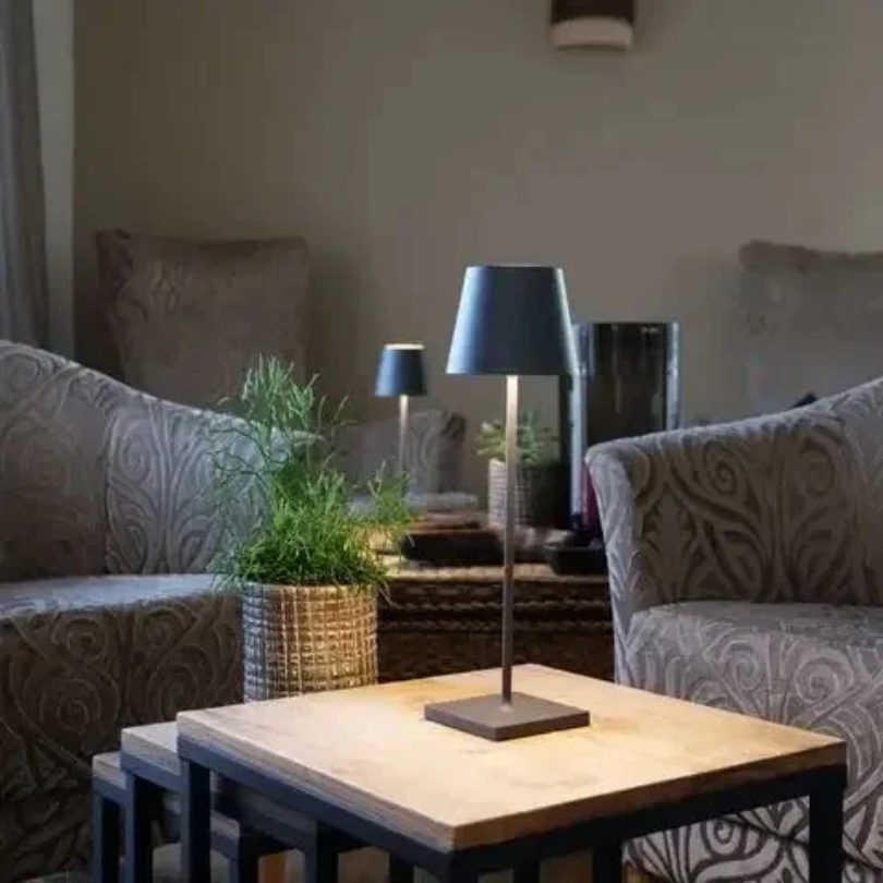 Touch-Sensitive LED Lampa Stołowa - LumiFlex-Szary-Trend Polska