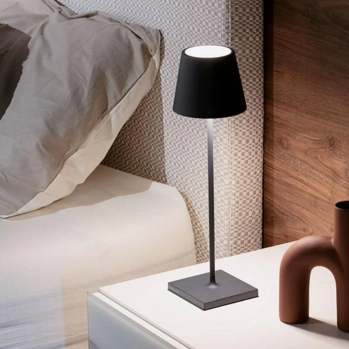 Touch-Sensitive LED Lampa Stołowa - LumiFlex-Szary-Trend Polska