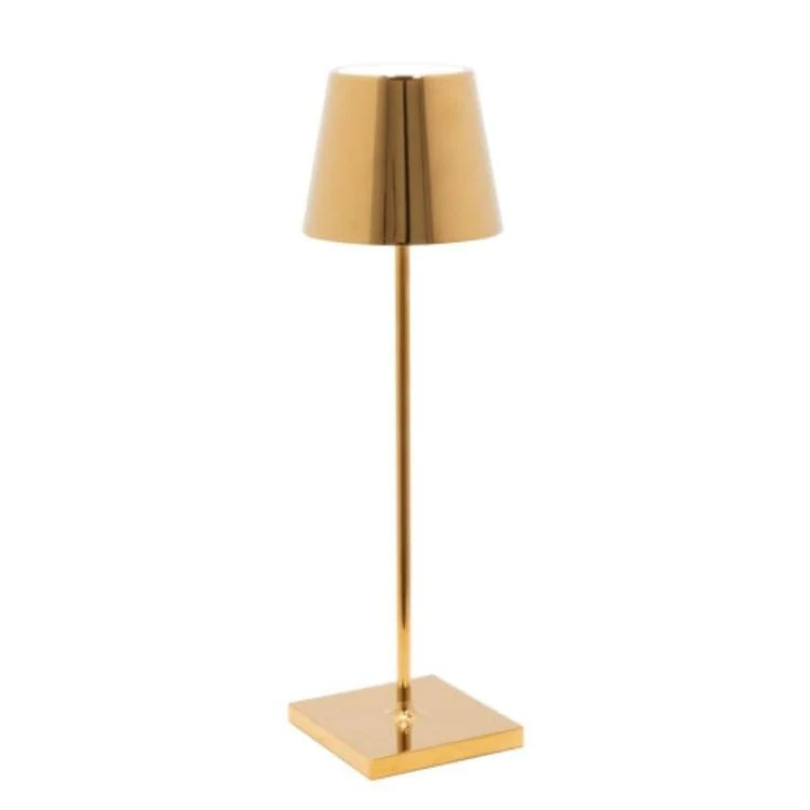 Touch-Sensitive LED Lampa Stołowa - LumiFlex-Złoto-Trend Polska