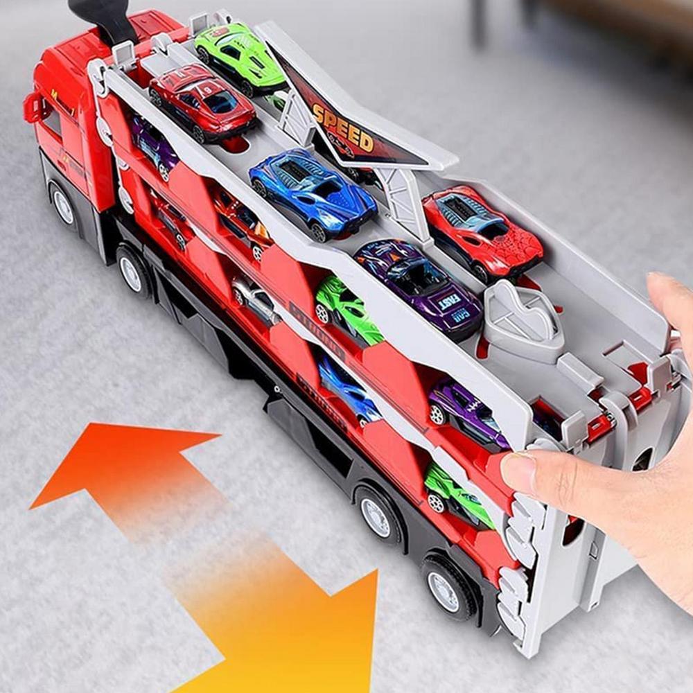 Transporter Zabawek z Samochodami - MegaTransporter-Trend Polska