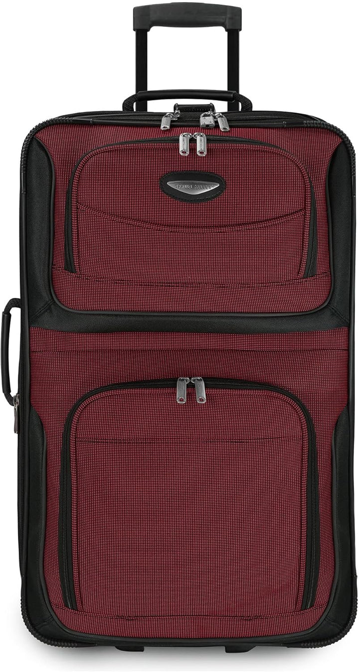 Zestaw bagażu z materiału miękkiego 8 sztuk z kostkami do pakowania i zamkiem TSA – TravelMax