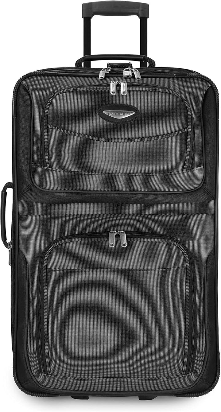Zestaw bagażu z materiału miękkiego 8 sztuk z kostkami do pakowania i zamkiem TSA – TravelMax