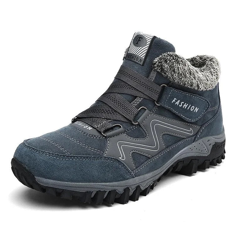 Trekkingowe Buty Unisex z Ociepleniem - AlpineWarm-Czarny-36-Trend Polska