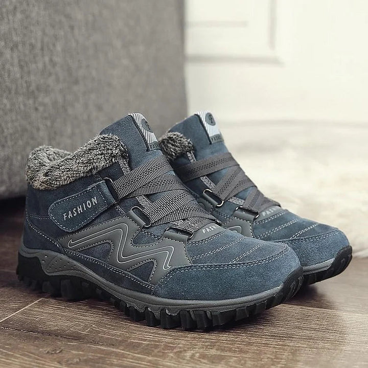 Trekkingowe Buty Unisex z Ociepleniem - AlpineWarm-Czarny-36-Trend Polska