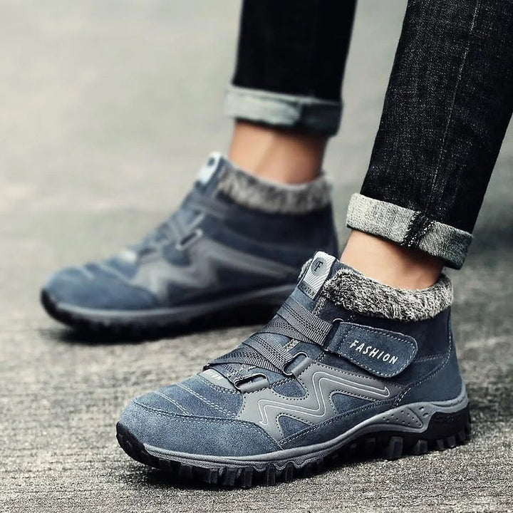 Trekkingowe Buty Unisex z Ociepleniem - AlpineWarm-Czarny-36-Trend Polska