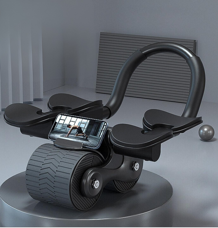 Trenażer mięśni brzucha - CoreRoller Max-Czarny-Trend Polska