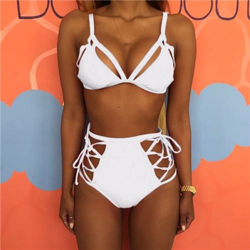 Trendy bikini wieloniciowy - Lilian-Biały-S-Trend Polska