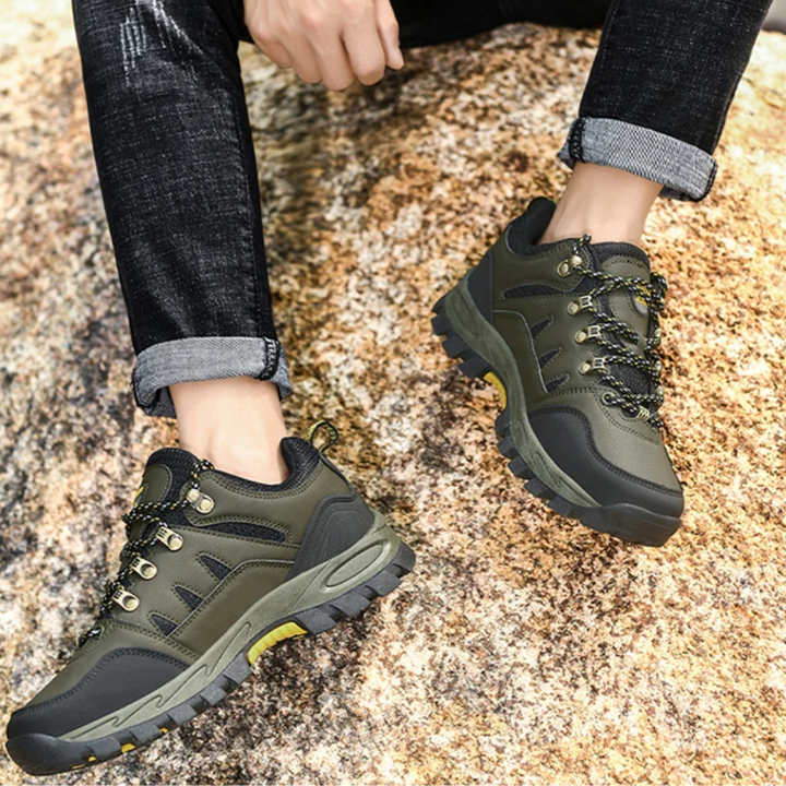 Trendy buty do wędrówek na świeżym powietrzu - PeakTrail-36-Zielony-Trend Polska