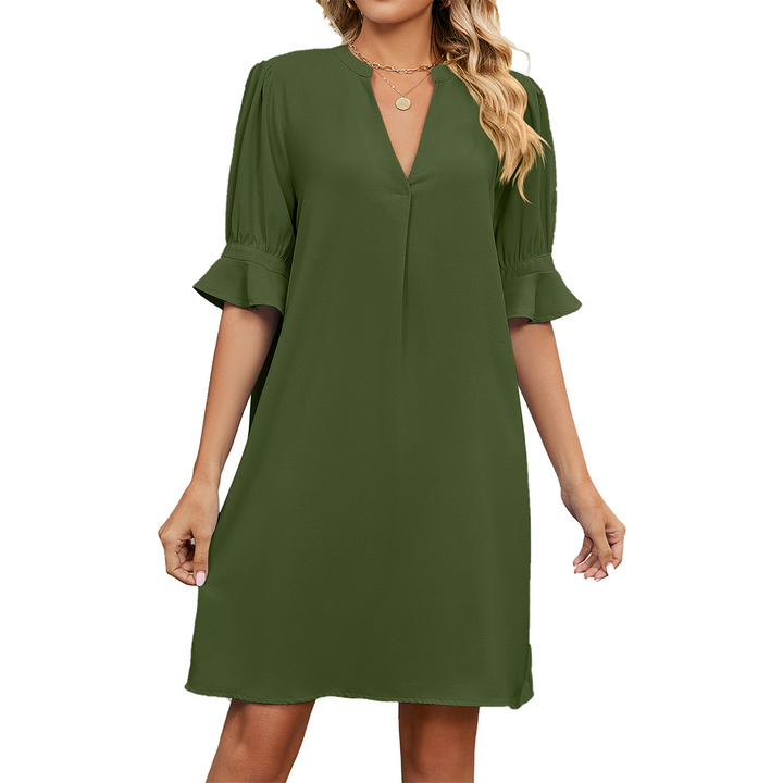 Trendy Casual Sukienka - Isadora-Jasnoniebieski-S-Trend Polska