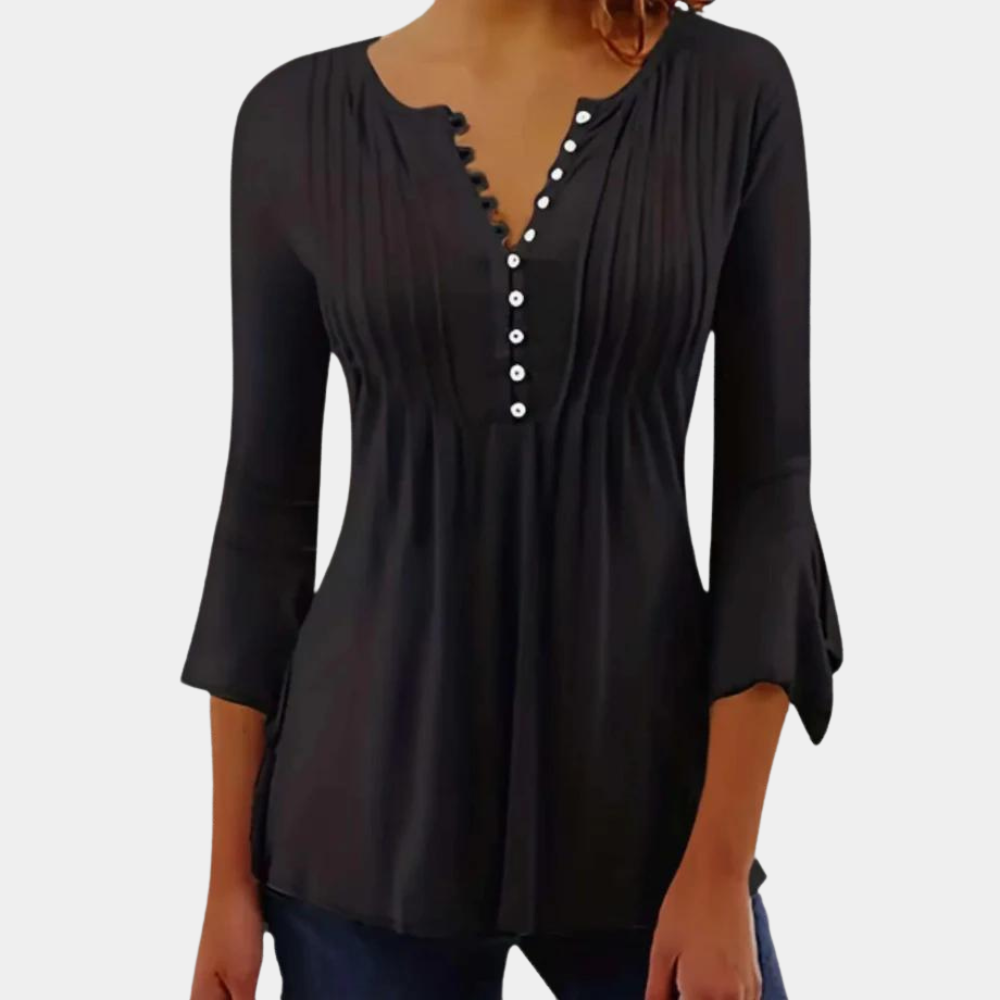 Trendy Damska Bluzka - Mira-Czarny-XS-Trend Polska