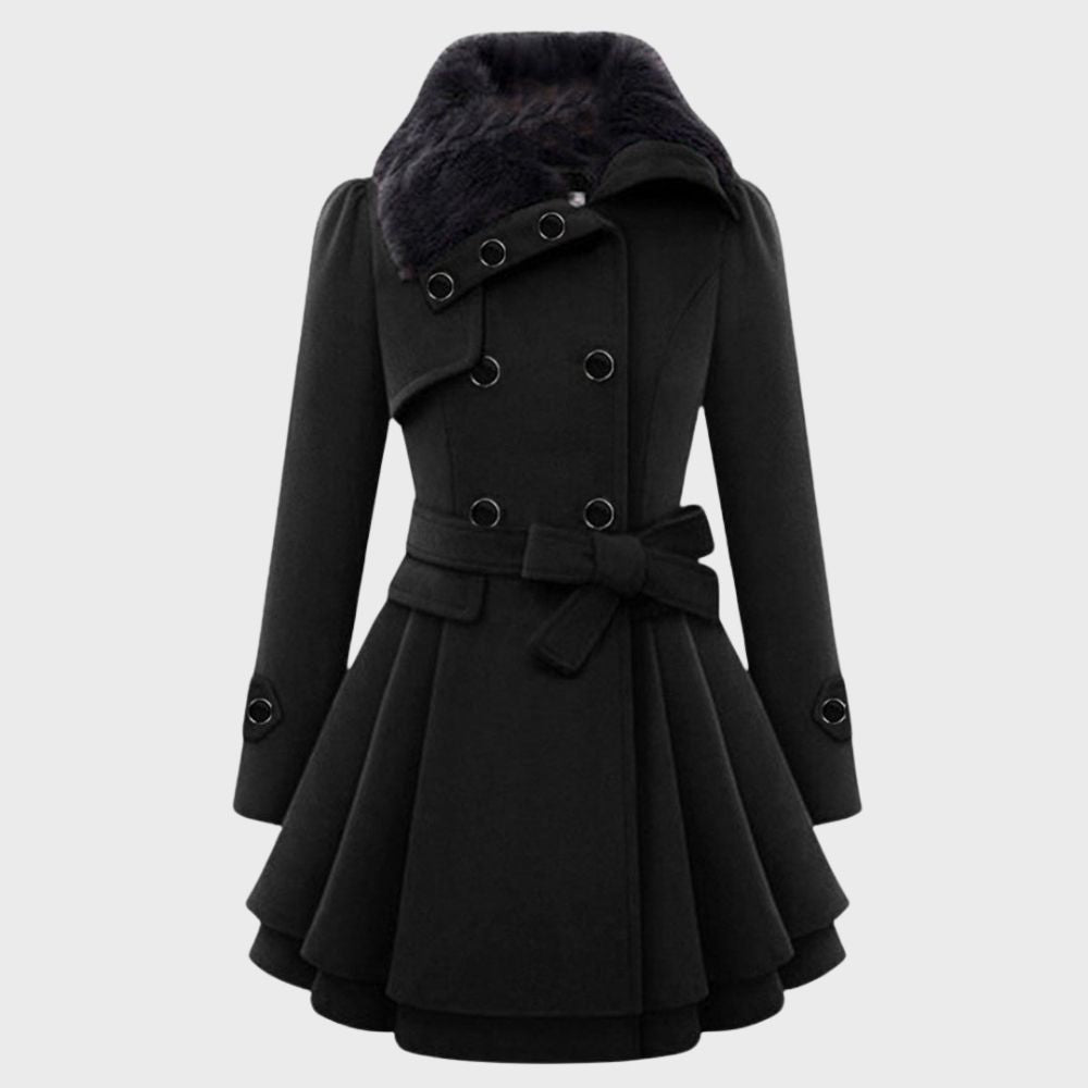 Trendy Damska Kurtka - BellaVogue-Czarny-S-Trend Polska