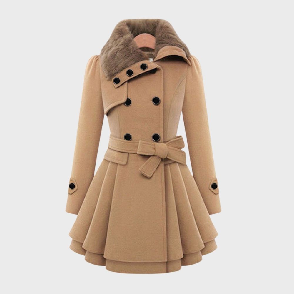 Trendy Damska Kurtka - BellaVogue-Khaki-S-Trend Polska