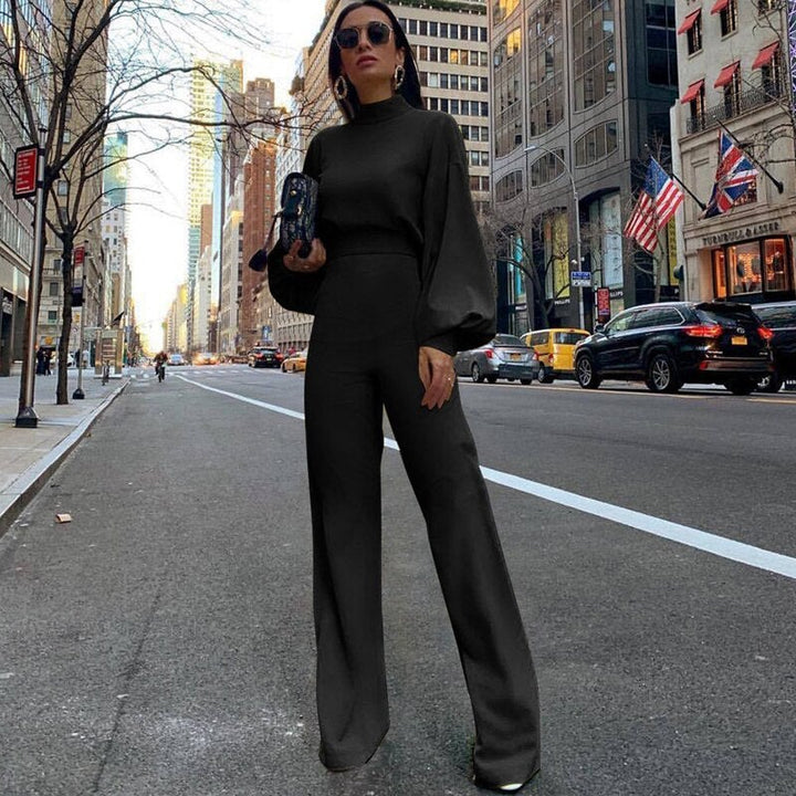 Trendy Damski Jumpsuit - Evelyn-Czarny-S-Trend Polska