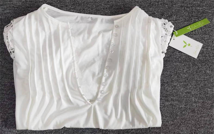 Trendy Damski Longsleeve w Jednolitym Kolorze - AutumnGrace-S-Trend Polska