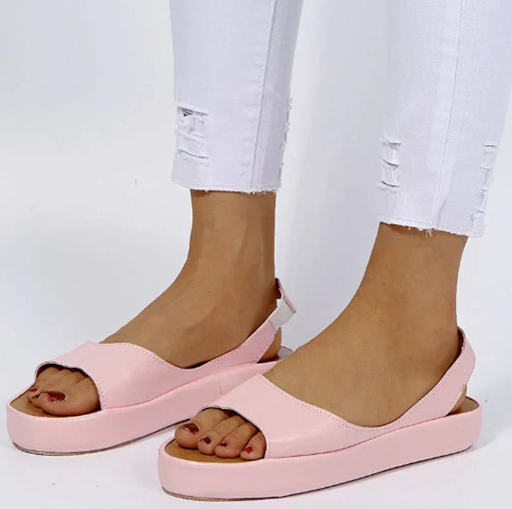 Trendy Damskie Sandały – Zivah-Różowy-35-Trend Polska