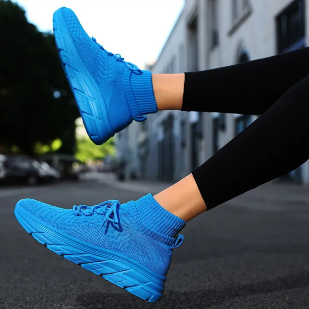Trendy Damskie Sneakers - Elara-Niebieski-35-Trend Polska