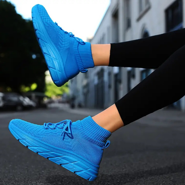 Trendy Damskie Sneakers - Elara-Niebieski-35-Trend Polska