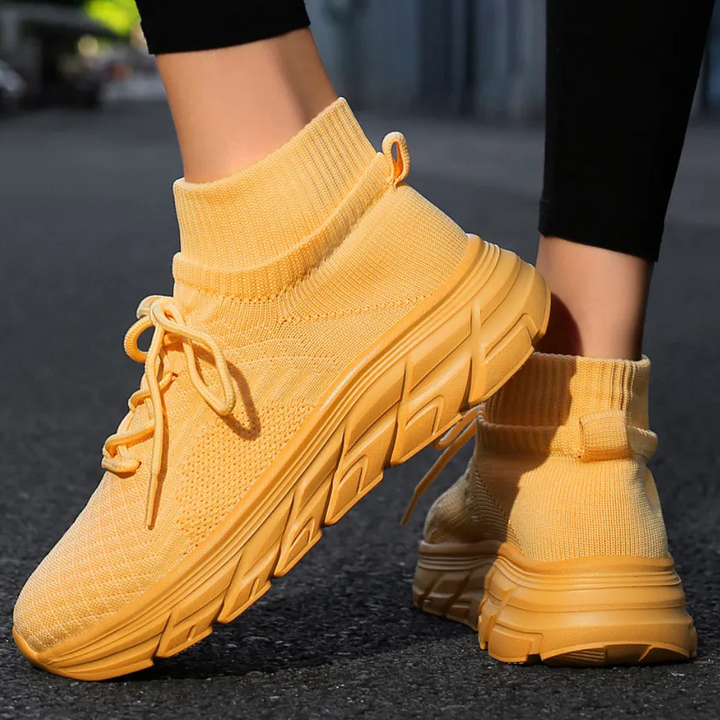 Trendy Damskie Sneakers - Elara-Niebieski-35-Trend Polska