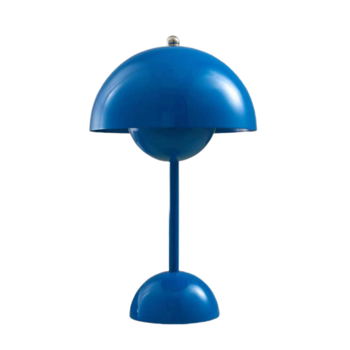 Trendy Design Lampy Stołowe - LuminaElegance-Niebieski-Trend Polska