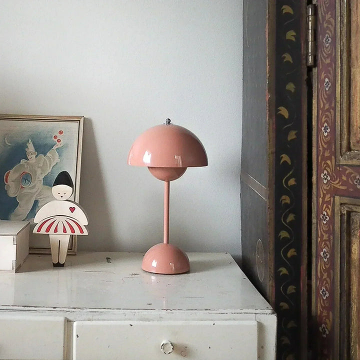 Trendy Design Lampy Stołowe - LuminaElegance-Jasnoróżowy-Trend Polska