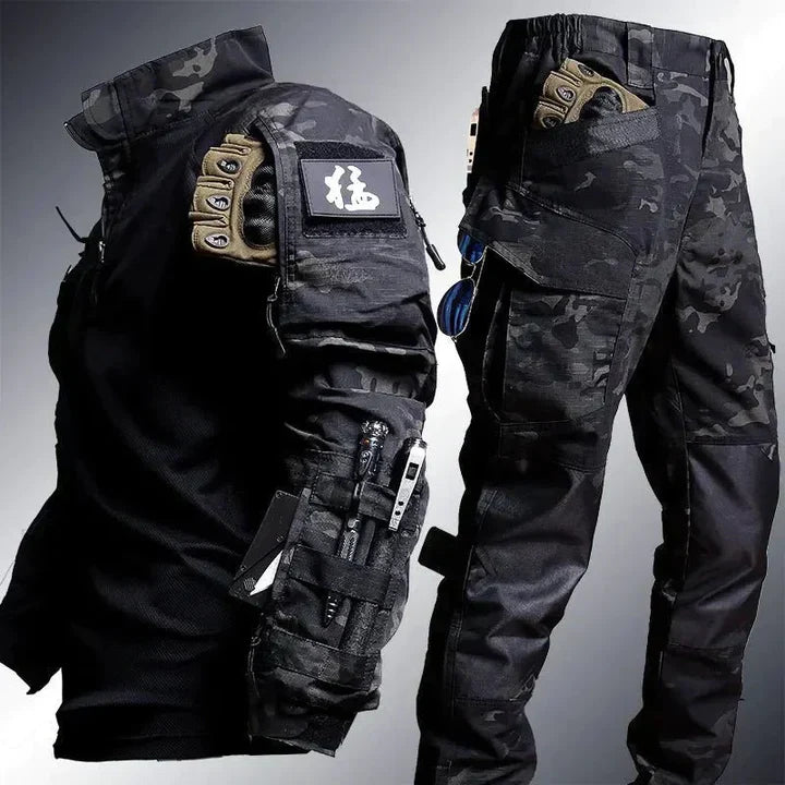Trendy Dwuczęściowy Zestaw - Justin-S-Czarny-Trend Polska