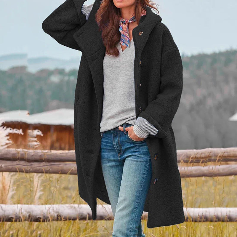 Trendy Grube Damy Zimowa Kurtka - Fiona-Czarny-S-Trend Polska