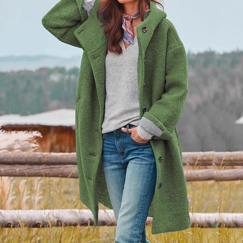 Trendy Grube Damy Zimowa Kurtka - Fiona-Zielony-S-Trend Polska