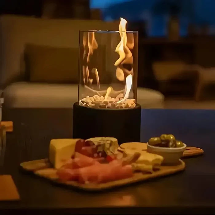 Trendy i Przenośna Lampa Ogniskowa - GlowLuxe-Trend Polska