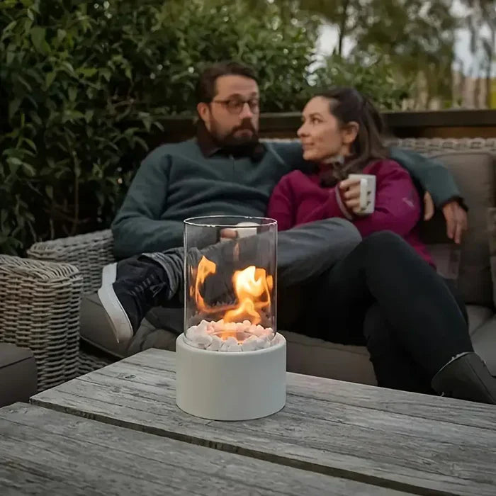 Trendy i Przenośna Lampa Ogniskowa - GlowLuxe-Trend Polska