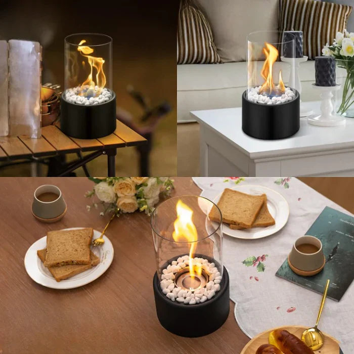 Trendy i Przenośna Lampa Ogniskowa - GlowLuxe-Trend Polska