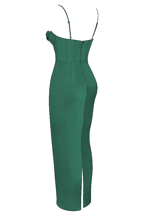 Trendy Korset Maxi Sukienka - Isabella-Czarny-XS-Trend Polska