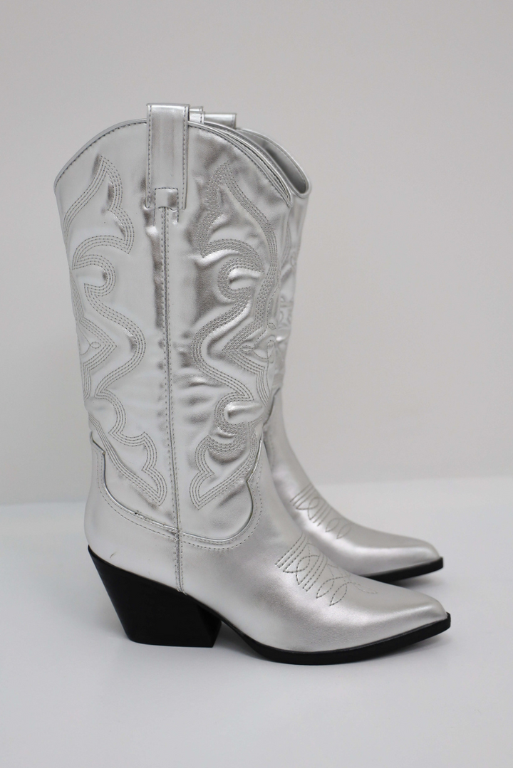 Trendy kowbojskie buty dla kobiet - Dakota-Biały-36-Trend Polska