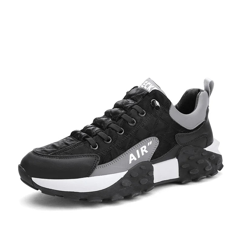 Trendy Lekkie Sneakers dla Mężczyzn - Noah-Czarny-39-Trend Polska