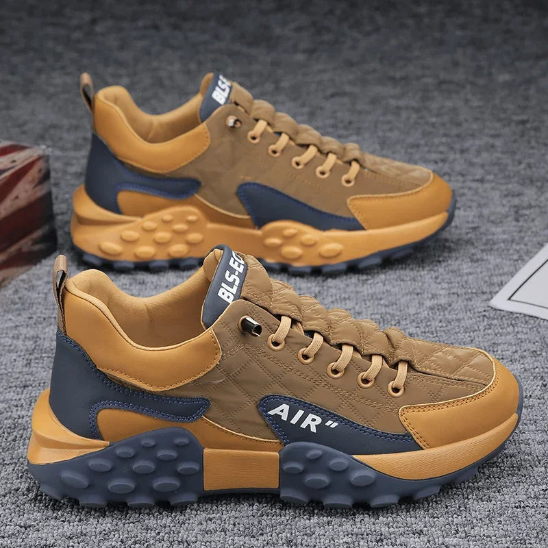 Trendy Lekkie Sneakers dla Mężczyzn - Noah-Biały-39-Trend Polska