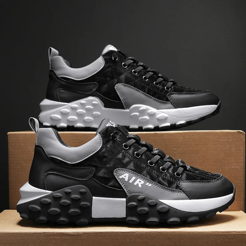 Trendy Lekkie Sneakers dla Mężczyzn - Noah-Biały-39-Trend Polska