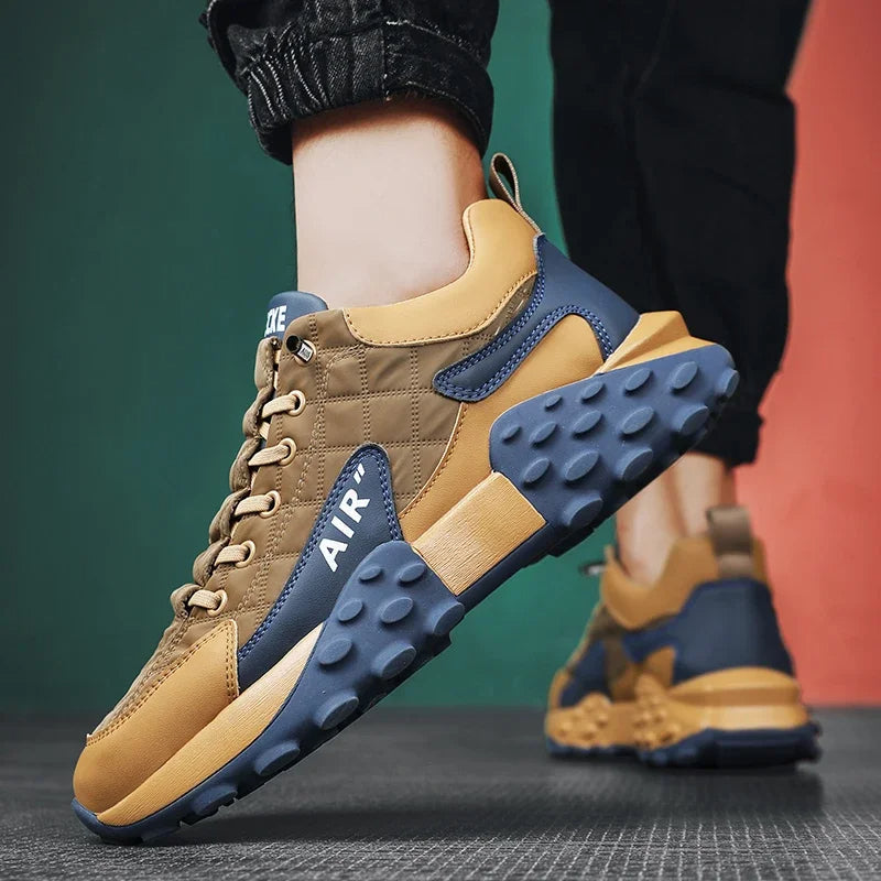 Trendy Lekkie Sneakers dla Mężczyzn - Noah-Biały-39-Trend Polska