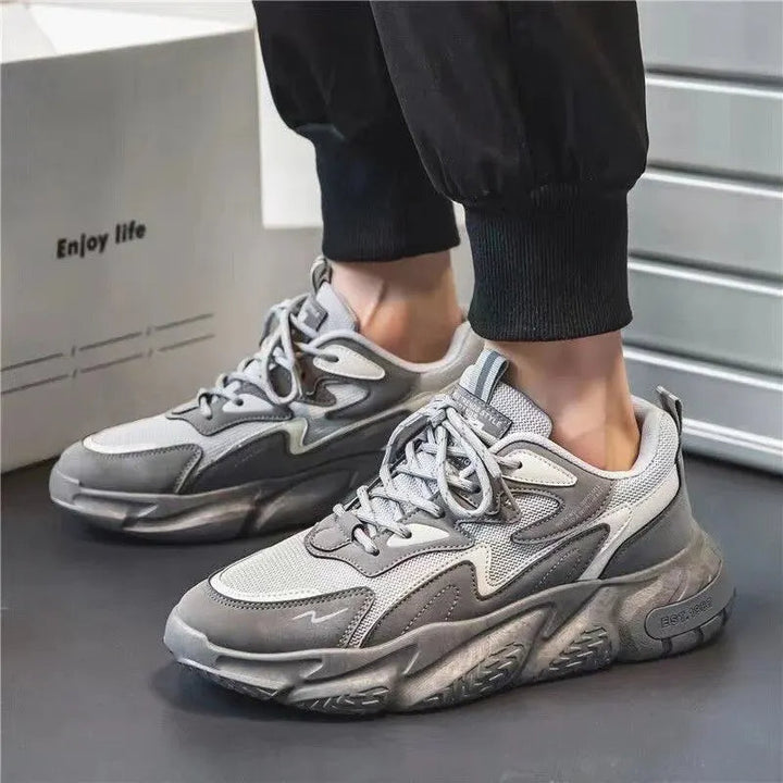 Trendy lekkie wodoodporne buty trekkingowe - TrailEase-Szary-39-Trend Polska
