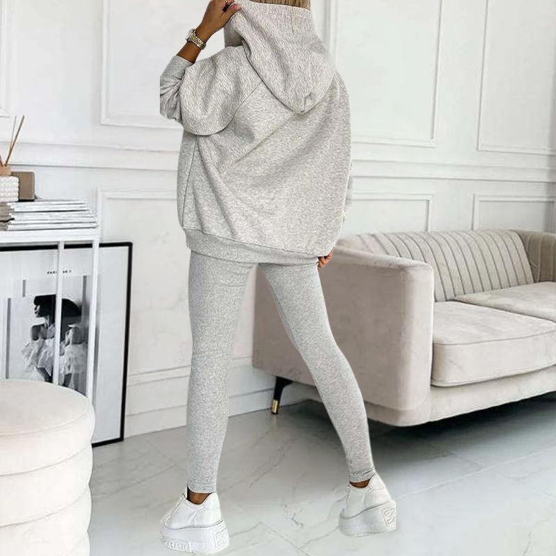 Trendy Lounge Set 3-częściowy - Elena-Szary-S-Trend Polska