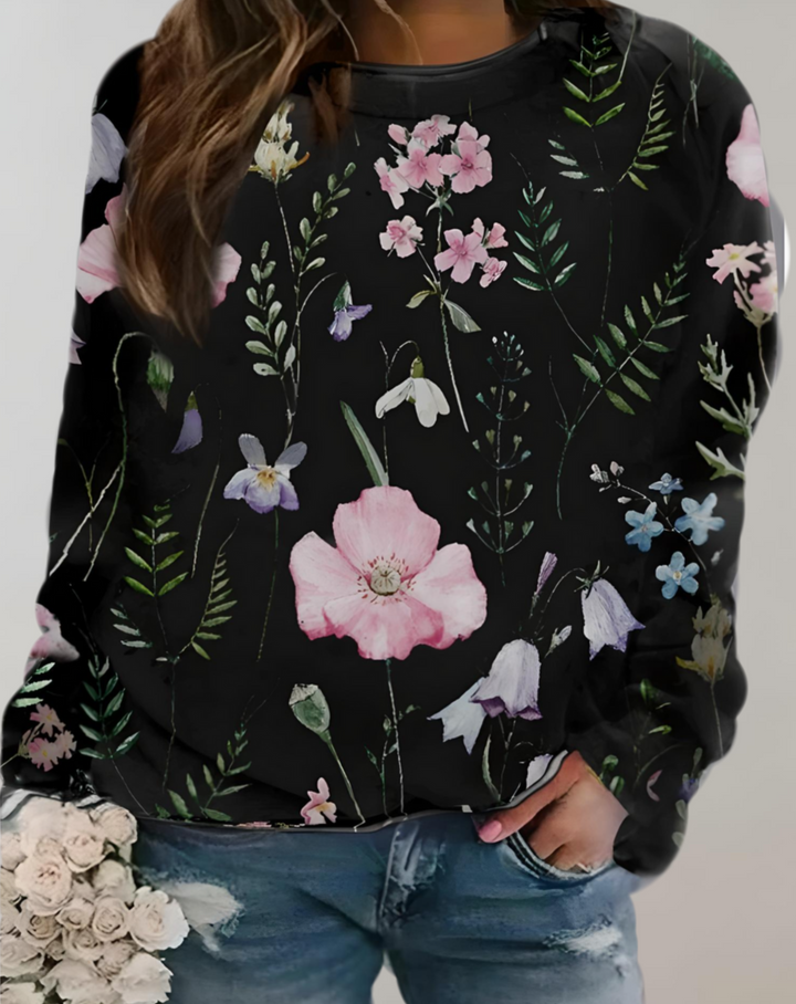 Trendy Luksusowy Sweter Damski - Isabella-S-Czarny-Trend Polska