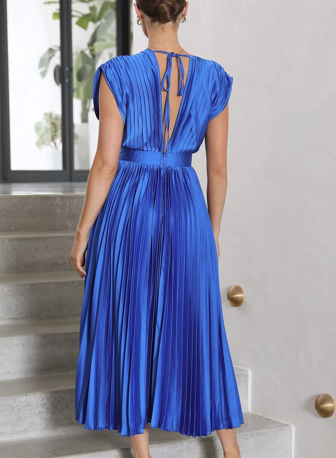 Trendy Maxi Sukienka - Elara-Zielony-XS-Trend Polska