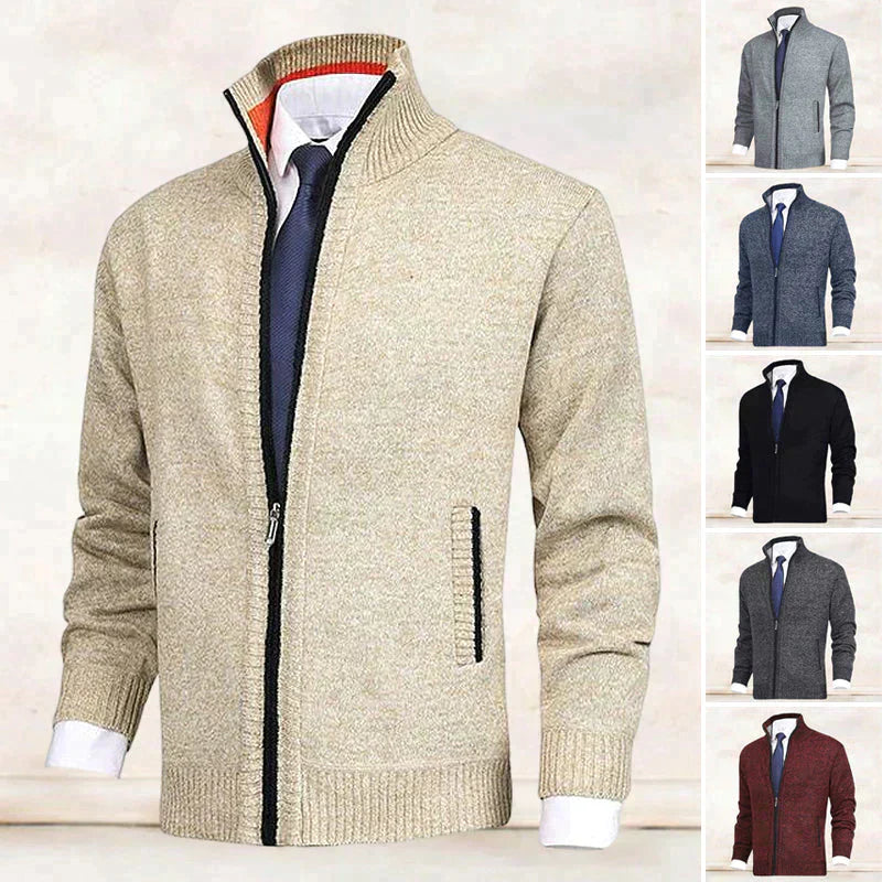 Trendy Męska Kamizelka - Orion-Beżowy-XS-Trend Polska