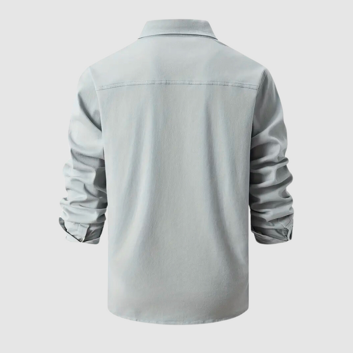 Trendy Męska Koszula - Kingsley-Zielony-S-Trend Polska