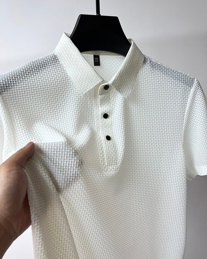 Trendy Męska Polos – Finn-Biały-M-Trend Polska