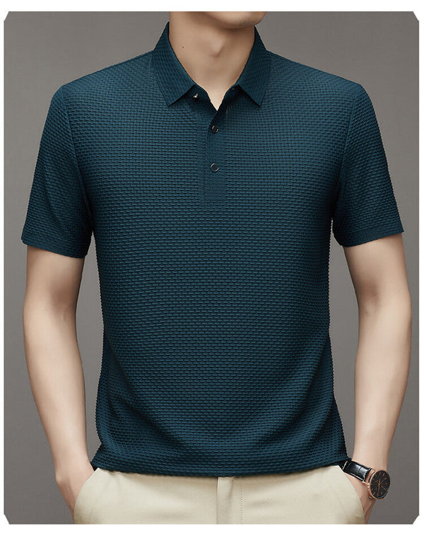 Trendy Męska Polos – Finn-Ciemnozielony-M-Trend Polska