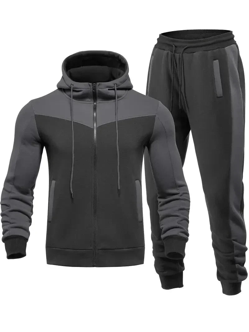 Trendy Męski Dres - ProMotion-Niebiesko-biały-S-Trend Polska