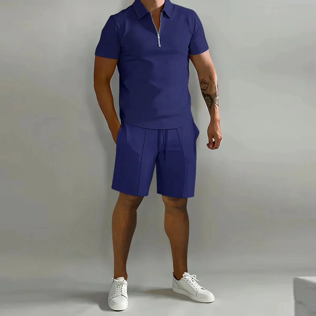 Trendy Męski Zestaw Polo - Milano-Marynarka wojenna-S-Trend Polska
