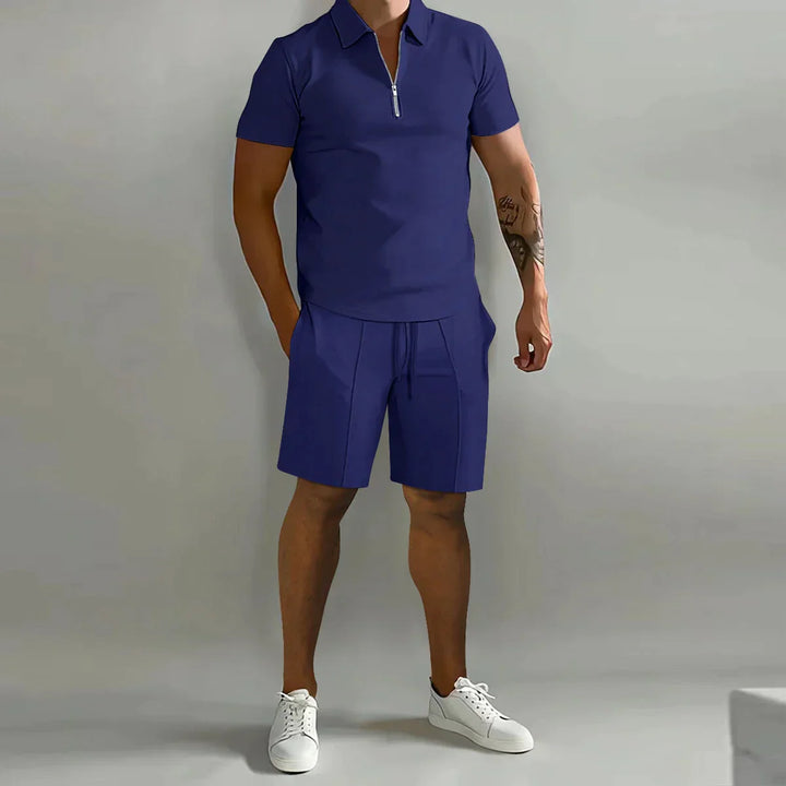 Trendy Męski Zestaw Polo - Milano-Marynarka wojenna-S-Trend Polska