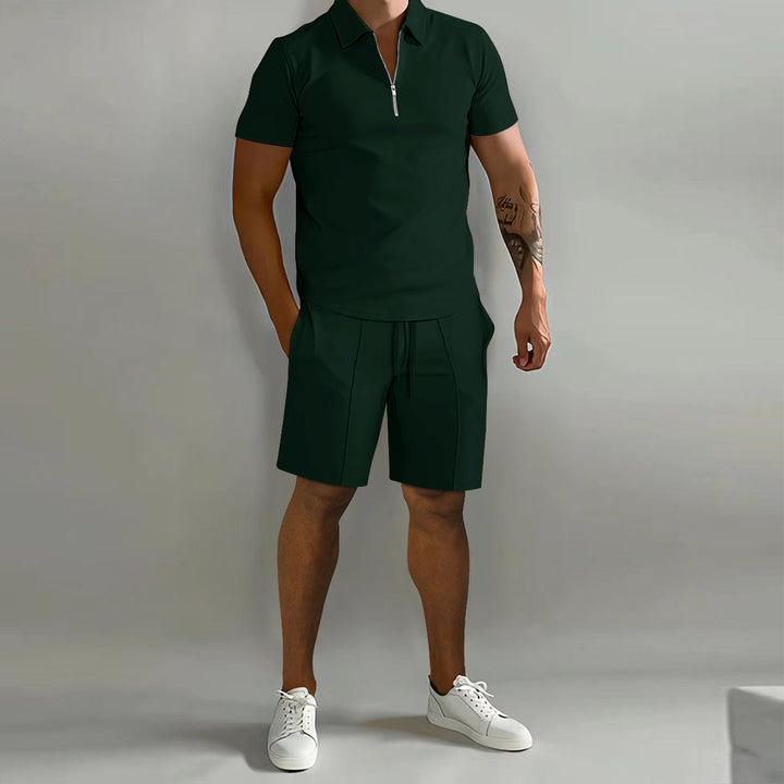 Trendy Męski Zestaw Polo - Milano-Zielony-S-Trend Polska